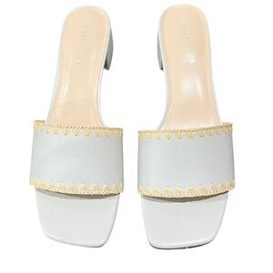 MARC FISHER ‘MFCECEY-C’ Sandals Size 8M Weaving Detail